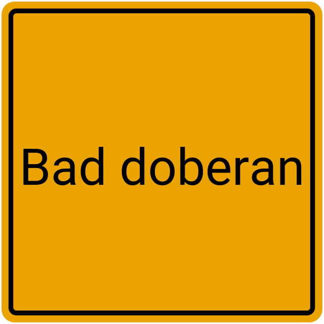 Meldebestätigung Bad Doberan